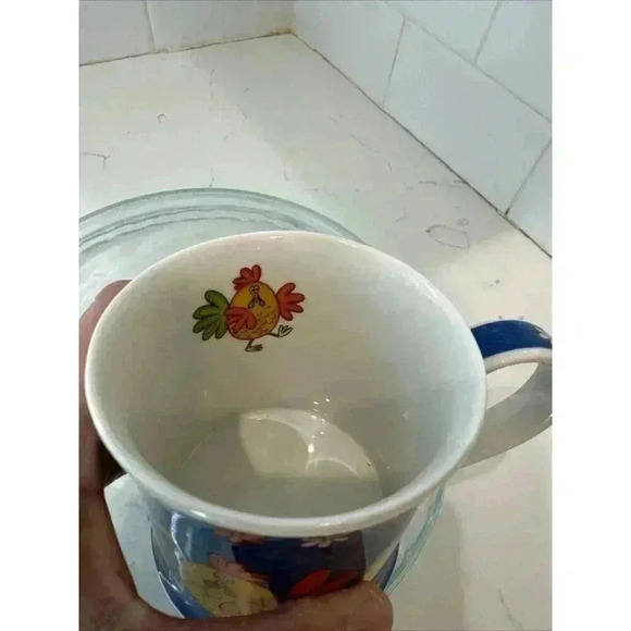 Dunoon~Stoneware~FARMYARD Jane Brookshaw Chickens Made In Scotland~MUG - Picture 11 of 13